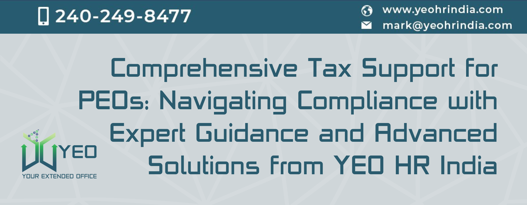 YEOHRIndiaComprehensiveTaxSupportforPEOs